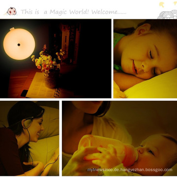2017 Kreatives Schlafzimmer Nachtlicht LED Bewegungsaktivierter Sensor Kinder Baby Lampe Drahtlos